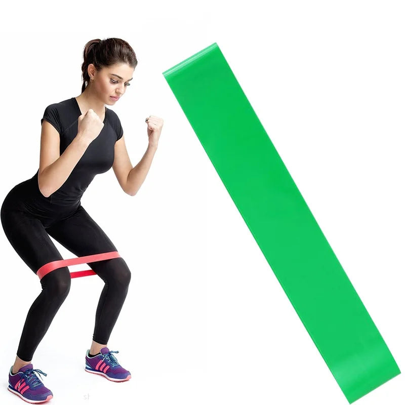 Resistance Bands, Set of 5 TPE Elastic Workout Bands Exercise Loop for Working Out Gym Strength Training Yoga Pilates