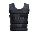 20Kg Weighted Vest Adjustable Loading Weight Jacket Exercise Weightloading Gym Equipment Boxing Training Waistcoat （Only Vest）